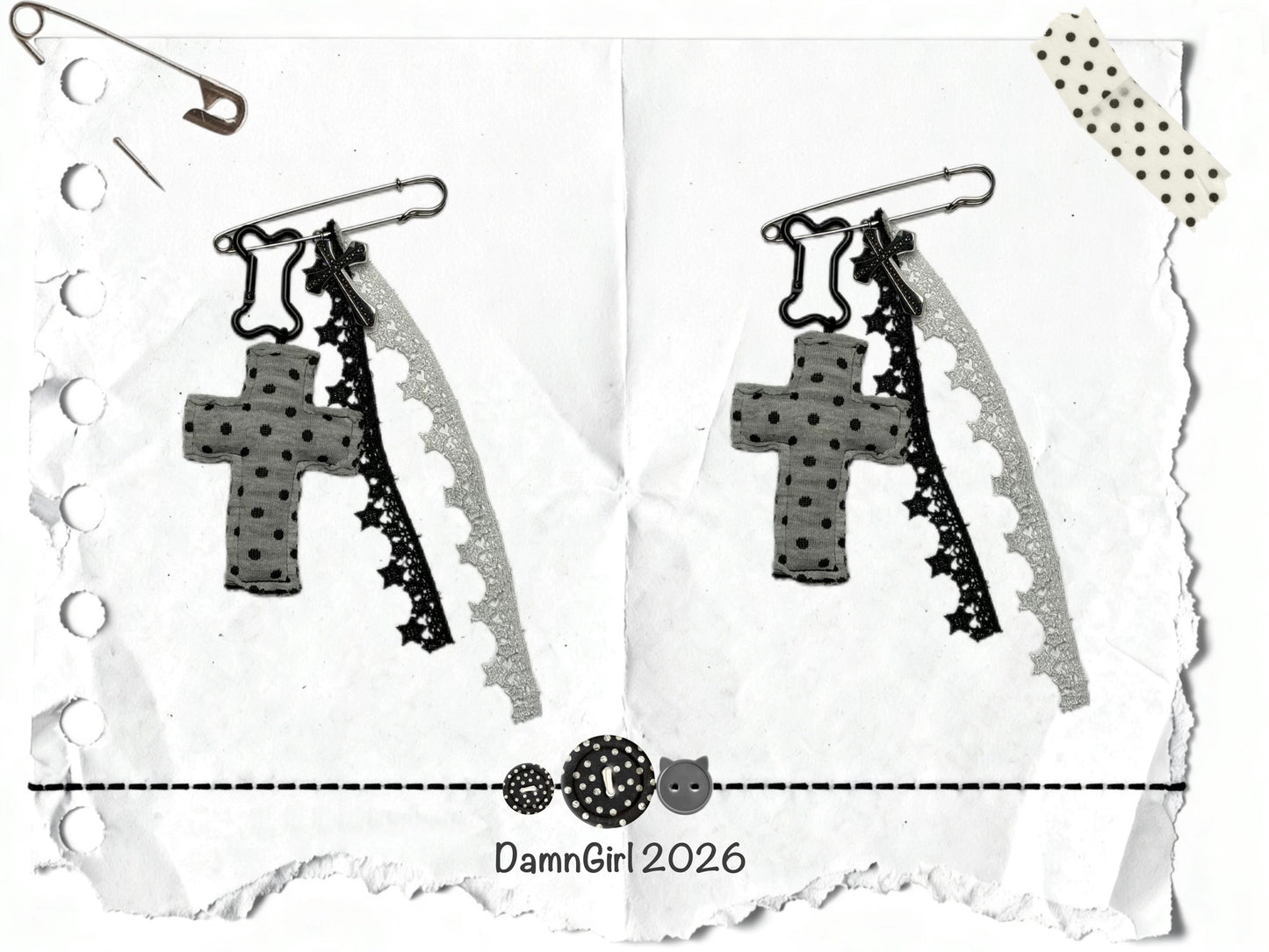 ᛝ Punto Croce Charms