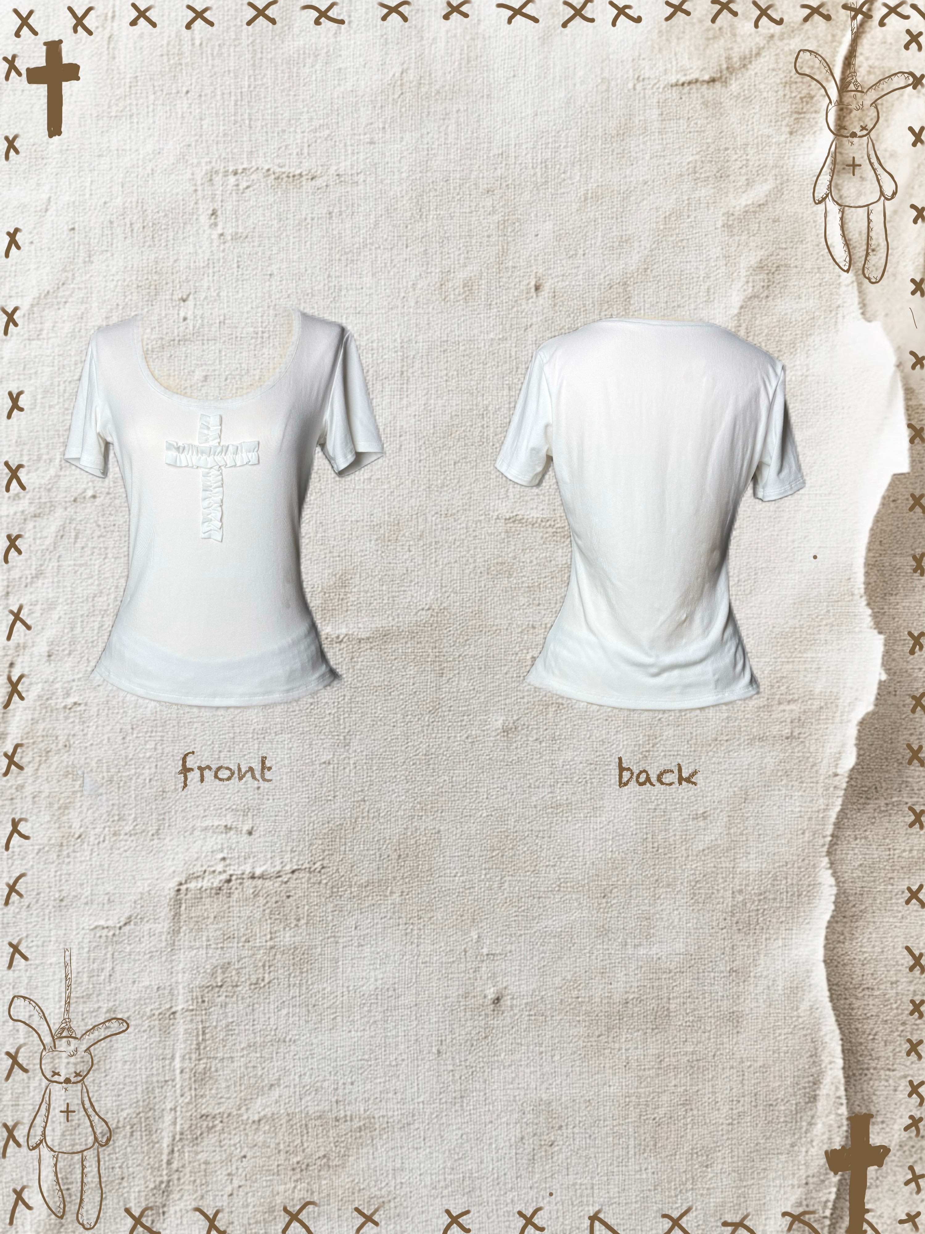 Bunny Doll Goth T-shirt