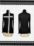 Cardigan Top - Midnight Black