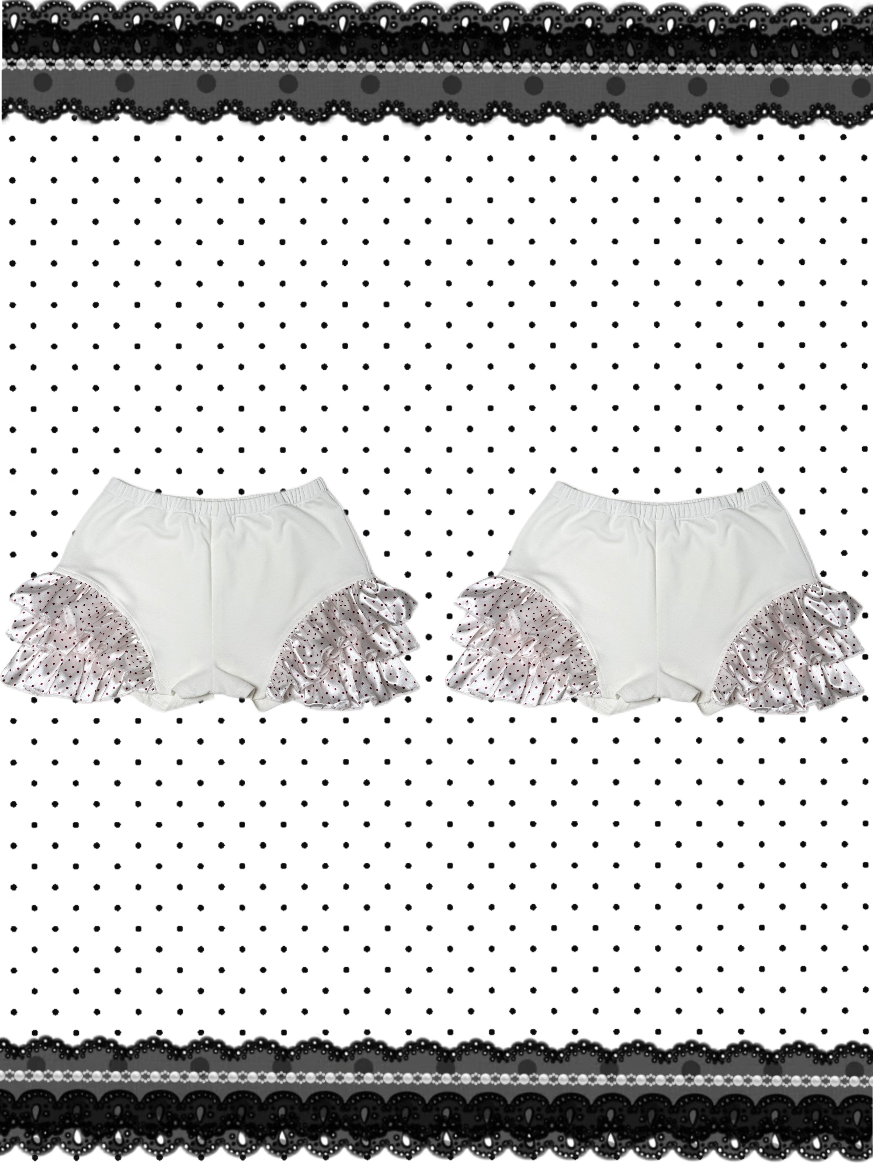 ❅ Dotty Cross Shorts - Holiday Edition