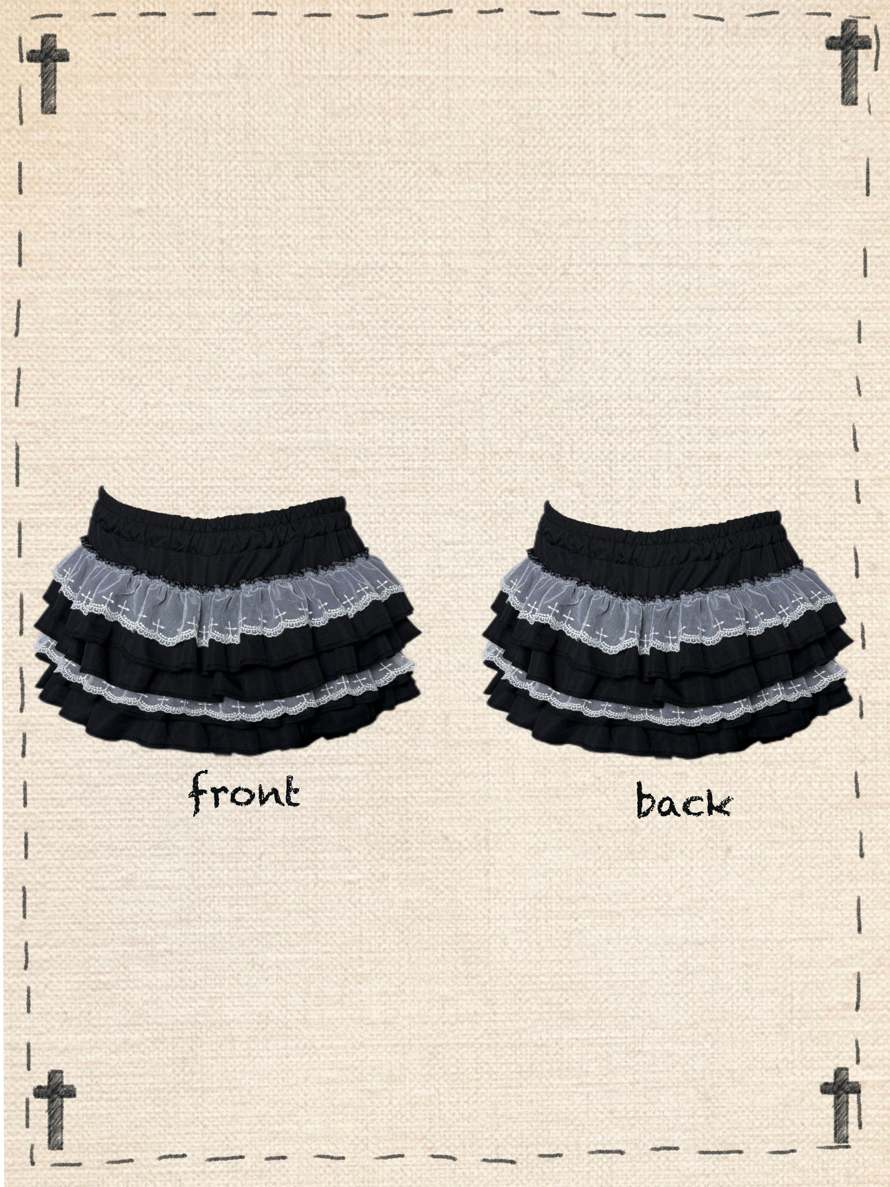 ᕱ⑅ᕱ Bunny Doll Bloomer Skirt