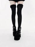 Gothic Ruffle Stockings