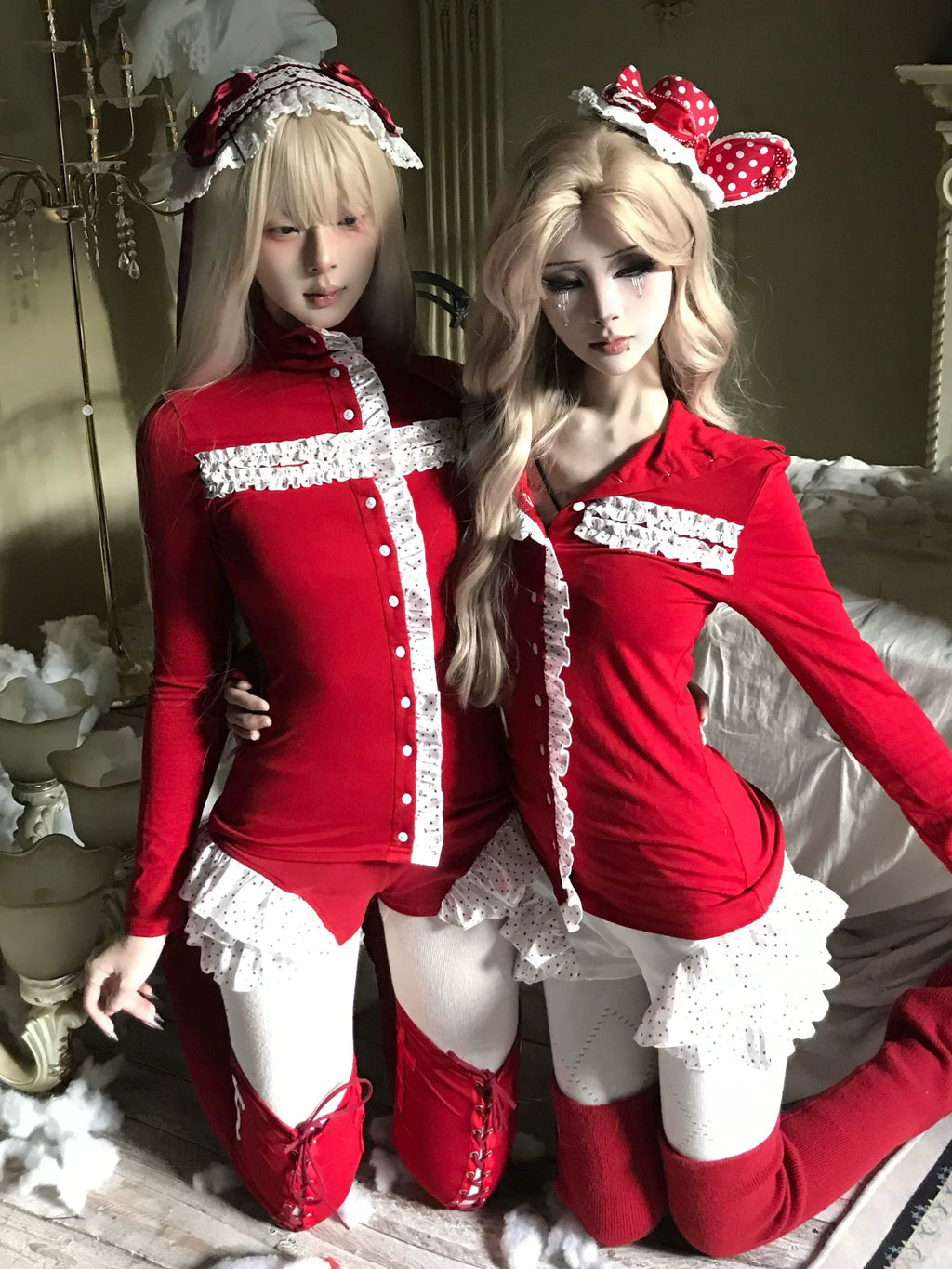 ❅ ドッティクロスショーツ - ホリデーエディション