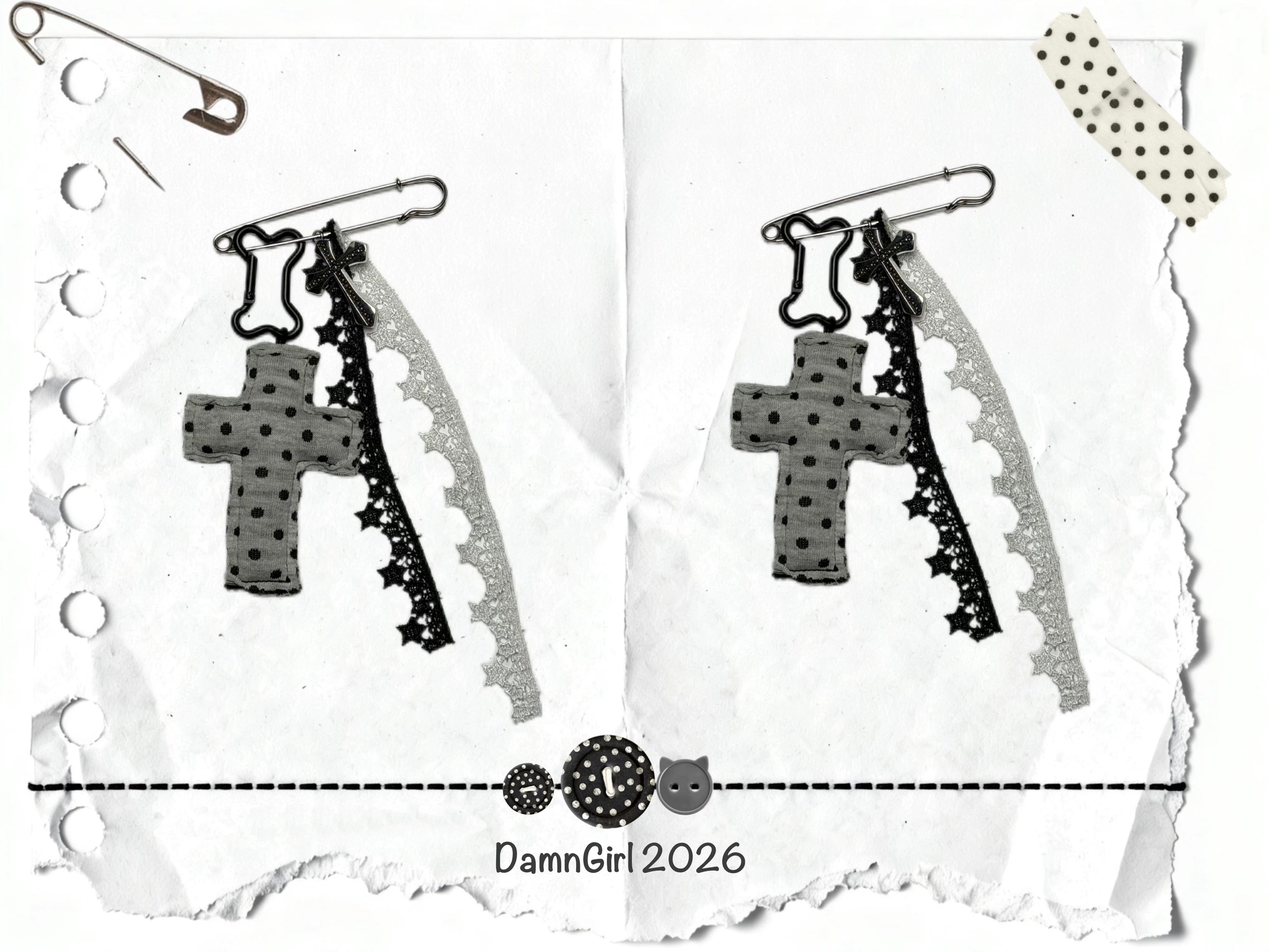 ᛝ Punto Croce Charms