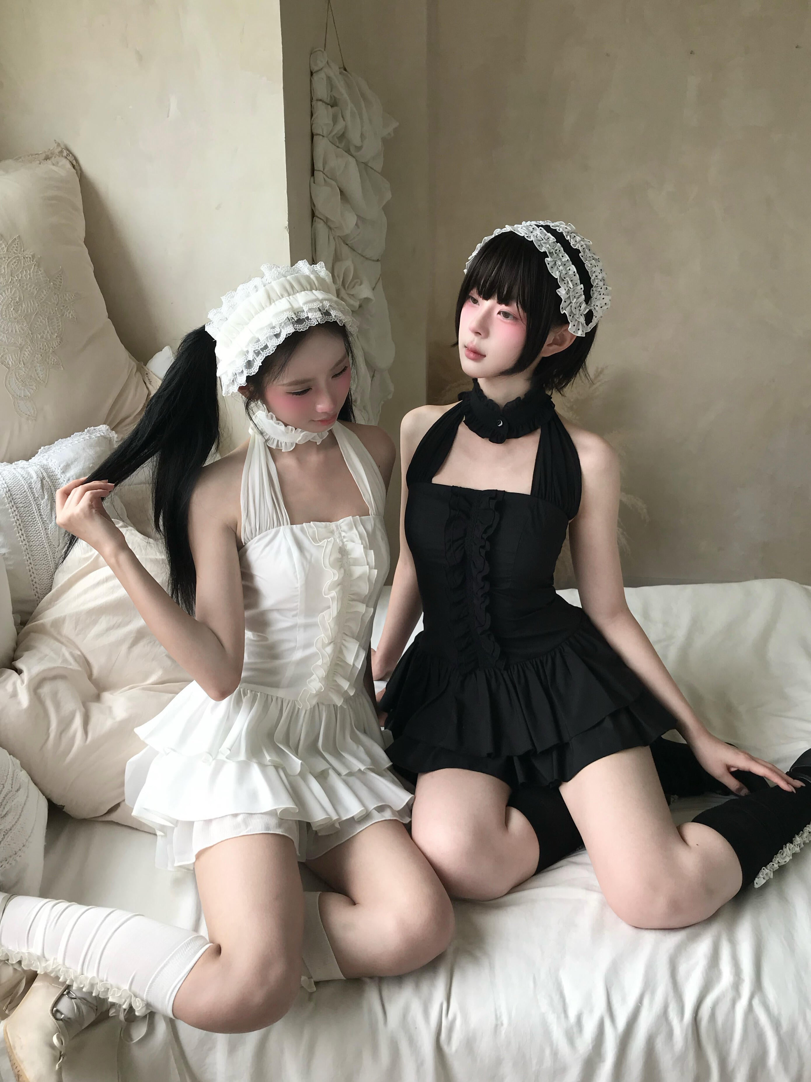 Gothic Ruffle Dress