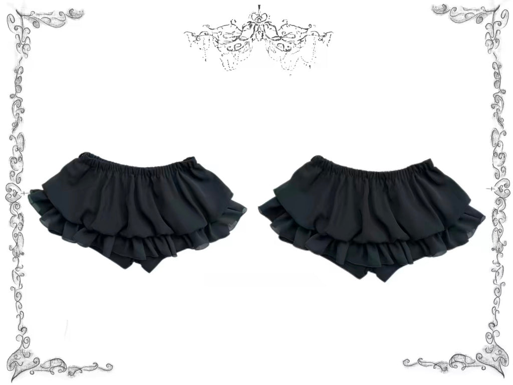 Gothic Ruffle Bloomers