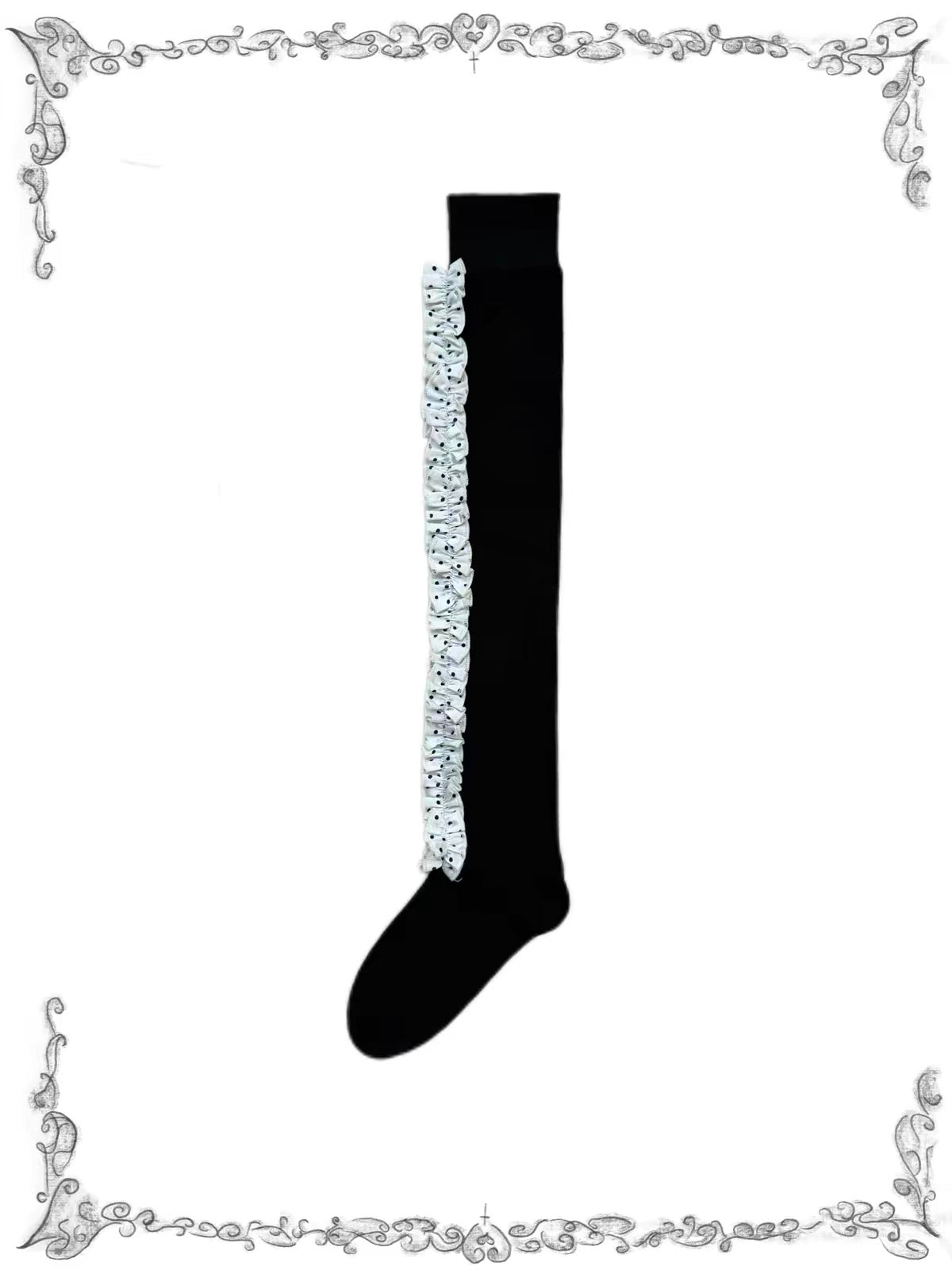 Gothic Lace Knee Socks