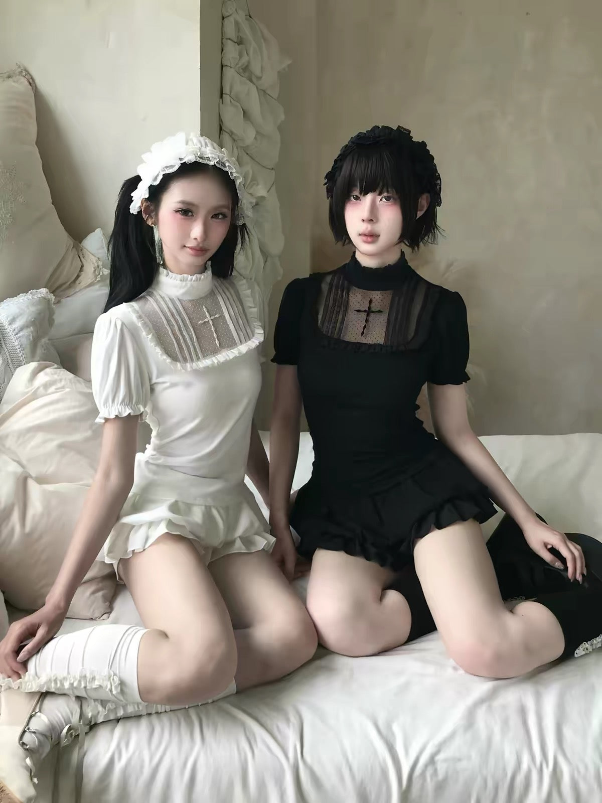 Gothic Puff Sleeve Top