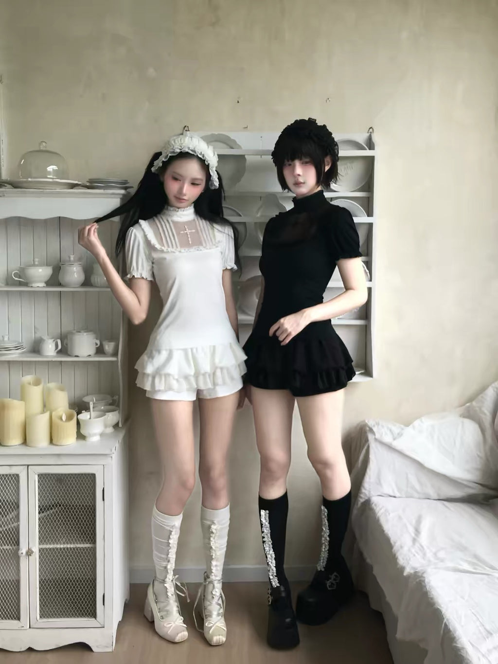 Gothic Ruffle Bloomers