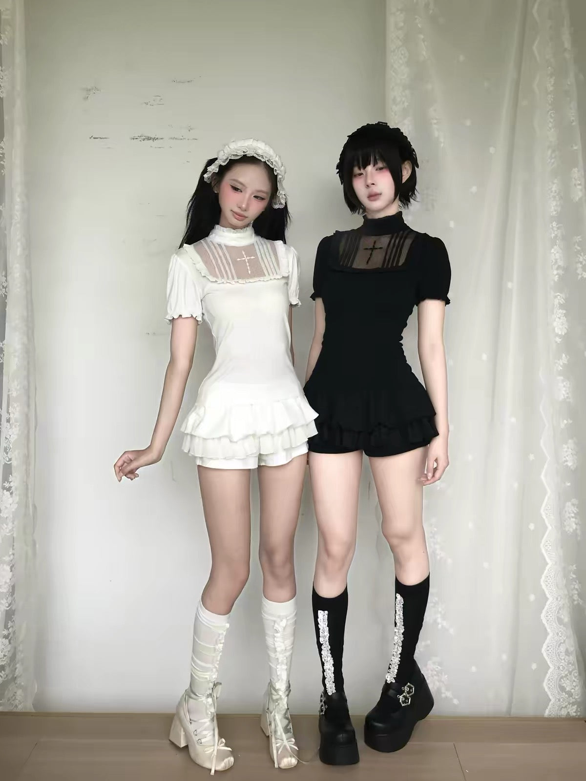 Gothic Puff Sleeve Top