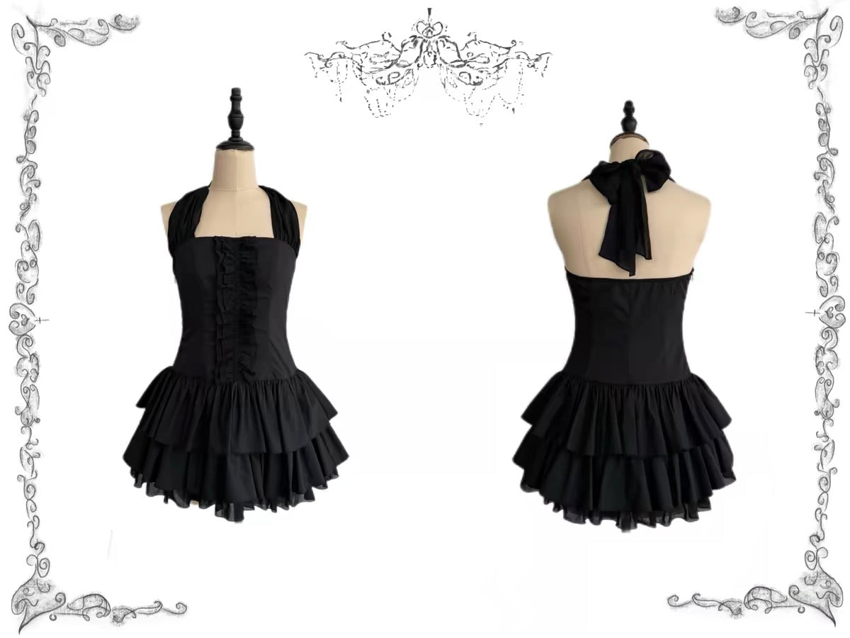 Gothic Ruffle Dress