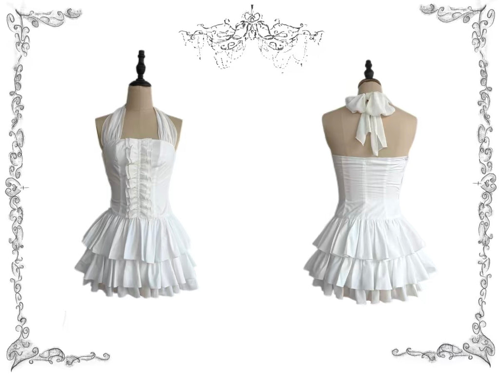 Gothic Ruffle Dress