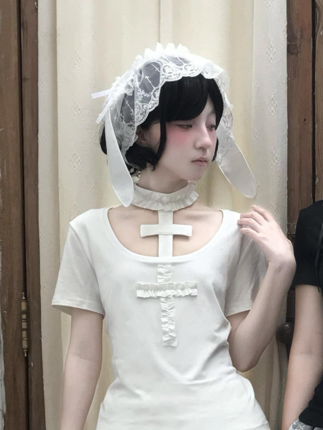 Bunny Doll Goth T-shirt