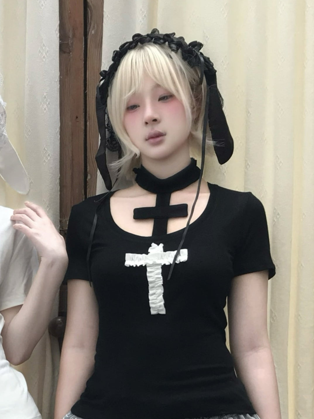 Bunny Doll Goth T-shirt