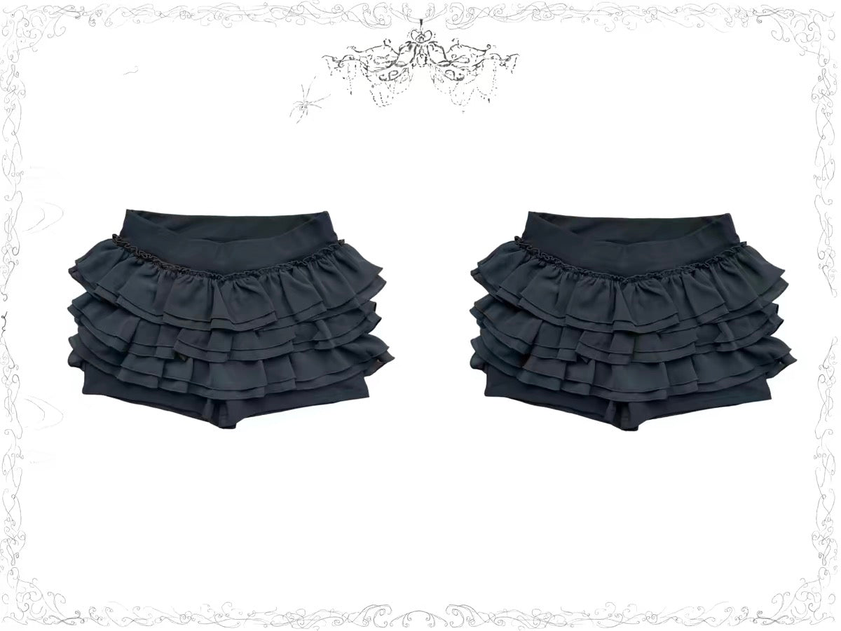 Gothic Ruffle Bloomers