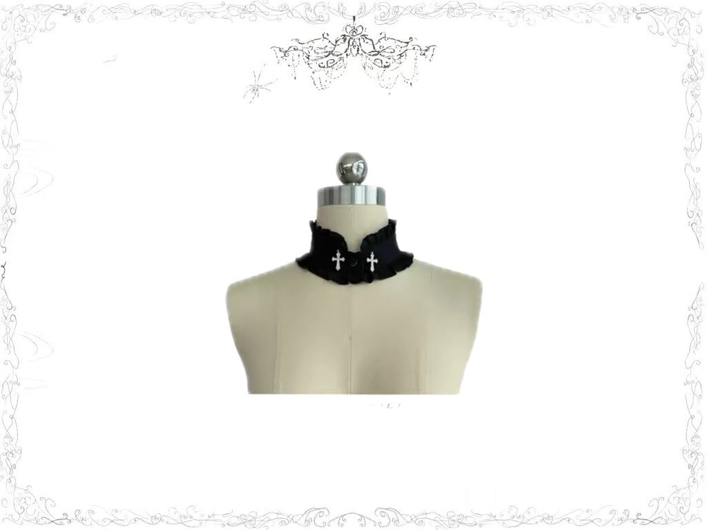 Gothic Cross Choker