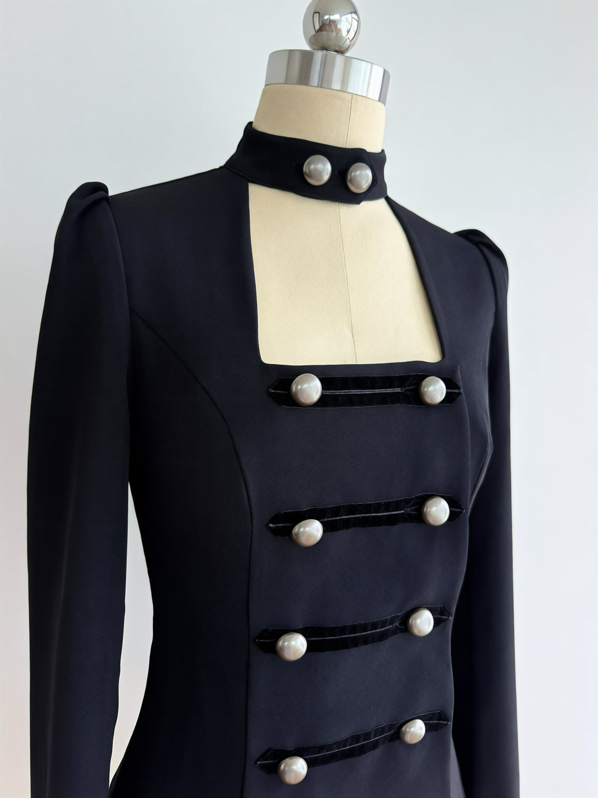 Gothic Double-Breasted Blazer